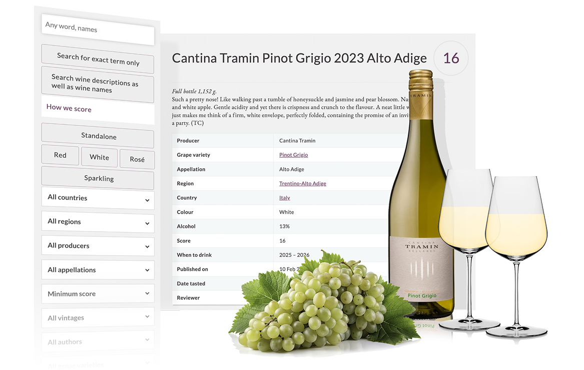 Every Wine, Every Note, At Your Fingertips